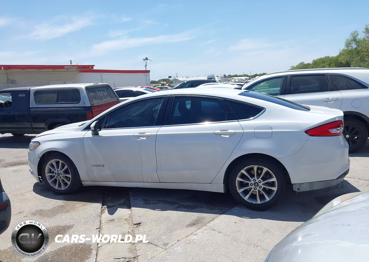 2017 Ford Fusion Hybrid Se VIN:3FA6P0LU0HR386117 - 14