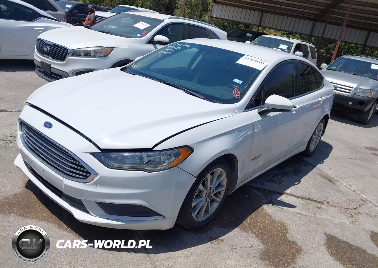 2017 Ford Fusion Hybrid Se VIN:3FA6P0LU0HR386117 - 2