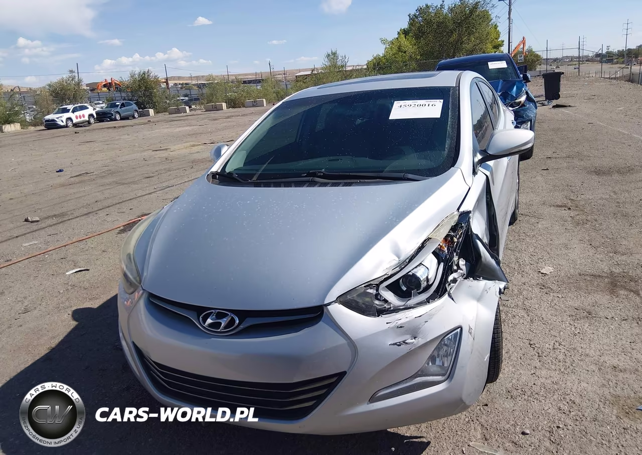 2014 Hyundai Elantra Limited VIN:5NPDH4AEXEH488816 - 12