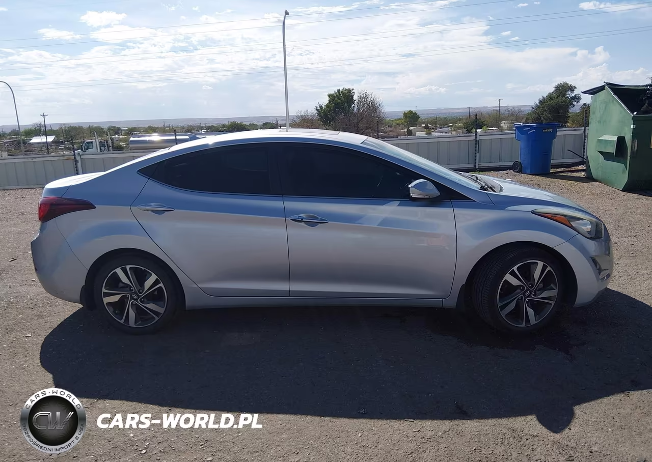 2014 Hyundai Elantra Limited VIN:5NPDH4AEXEH488816 - 13