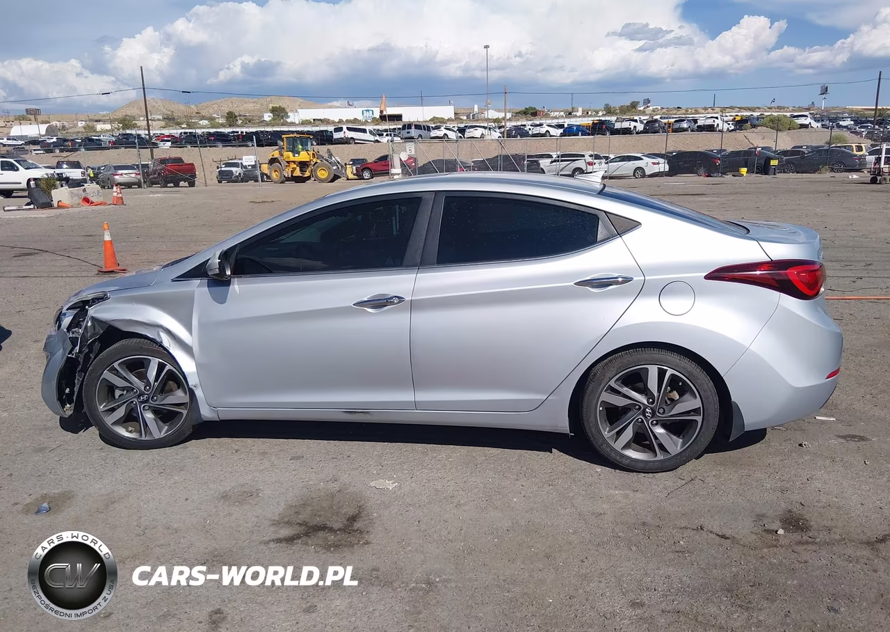 2014 Hyundai Elantra Limited VIN:5NPDH4AEXEH488816 - 14