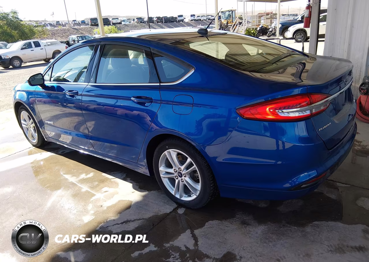 2018 Ford Fusion Hybrid S VIN:3FA6P0UU5JR243488 - 3