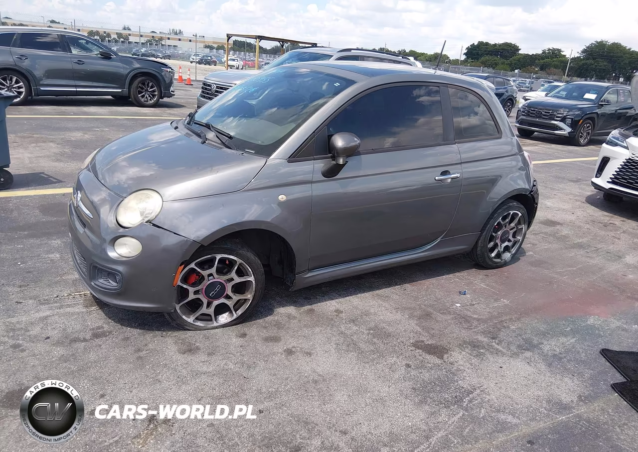 2012 Fiat 500 Sport VIN:3C3CFFBRXCT200955 - 2