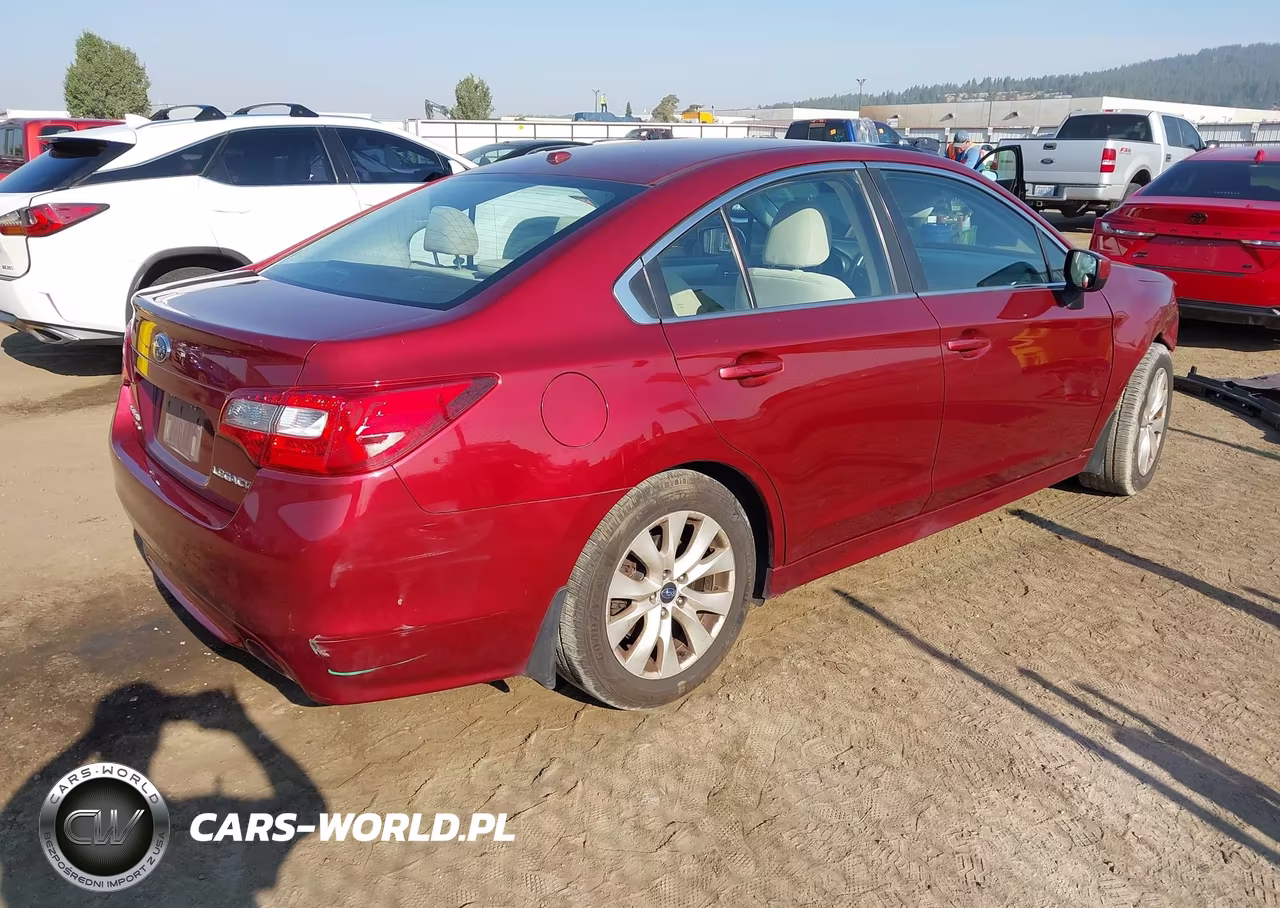 2015 Subaru Legacy 2.5I Premium VIN:4S3BNBC69F3030837 - 4