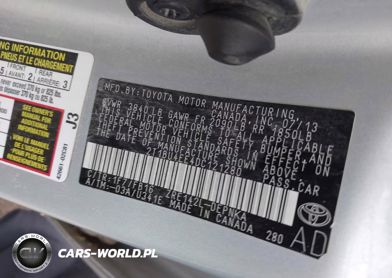 2013 Toyota Corolla Le VIN:2T1BU4EE4DC121280 - 9