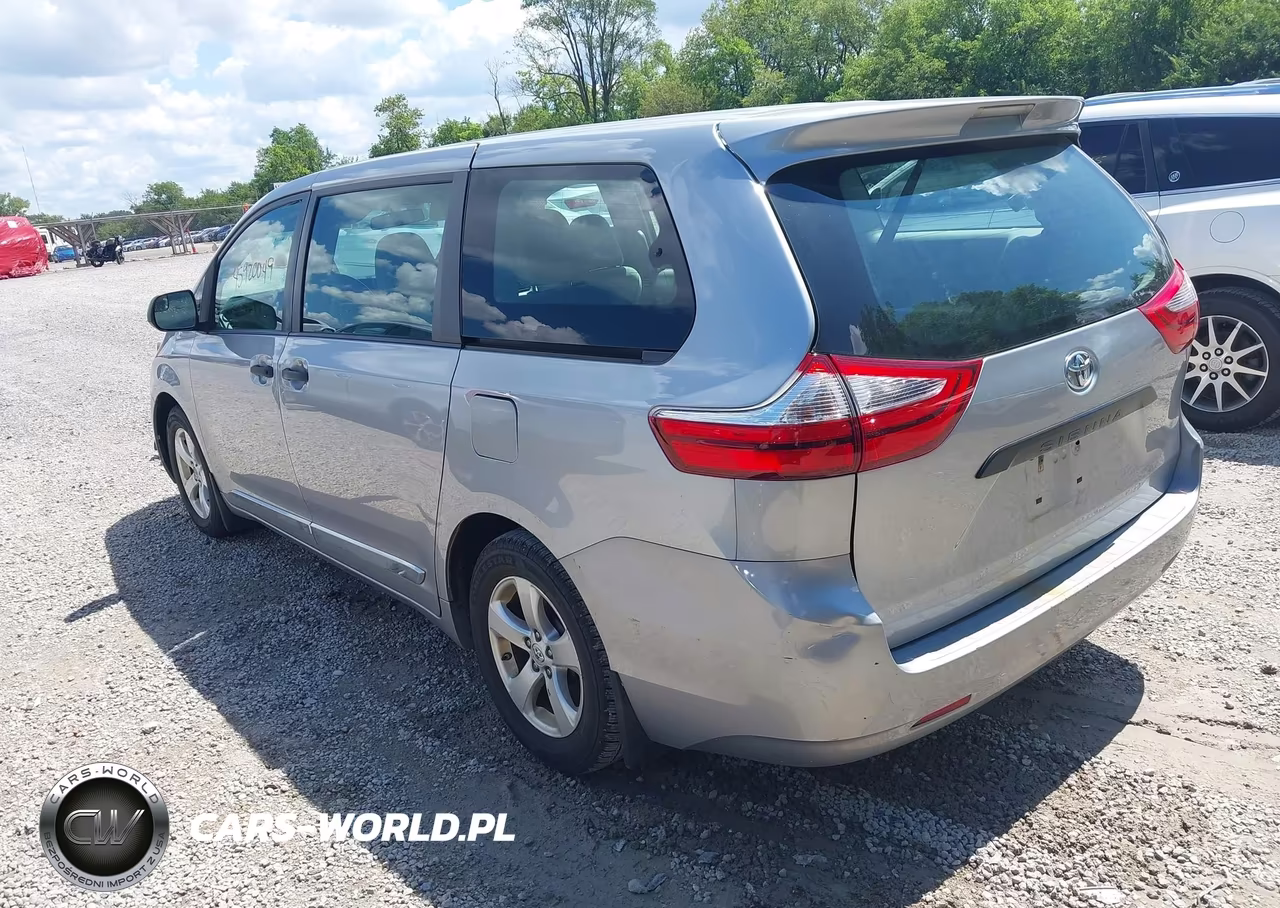 2017 Toyota Sienna L 7 Passenger VIN:5TDZZ3DC7HS871294 - 3
