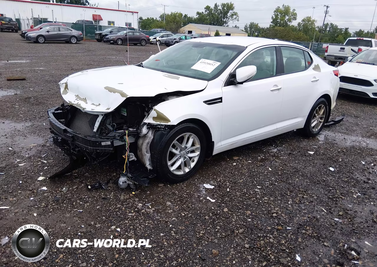 2013 Kia Optima Lx VIN:5XXGM4A77DG186341 - 2