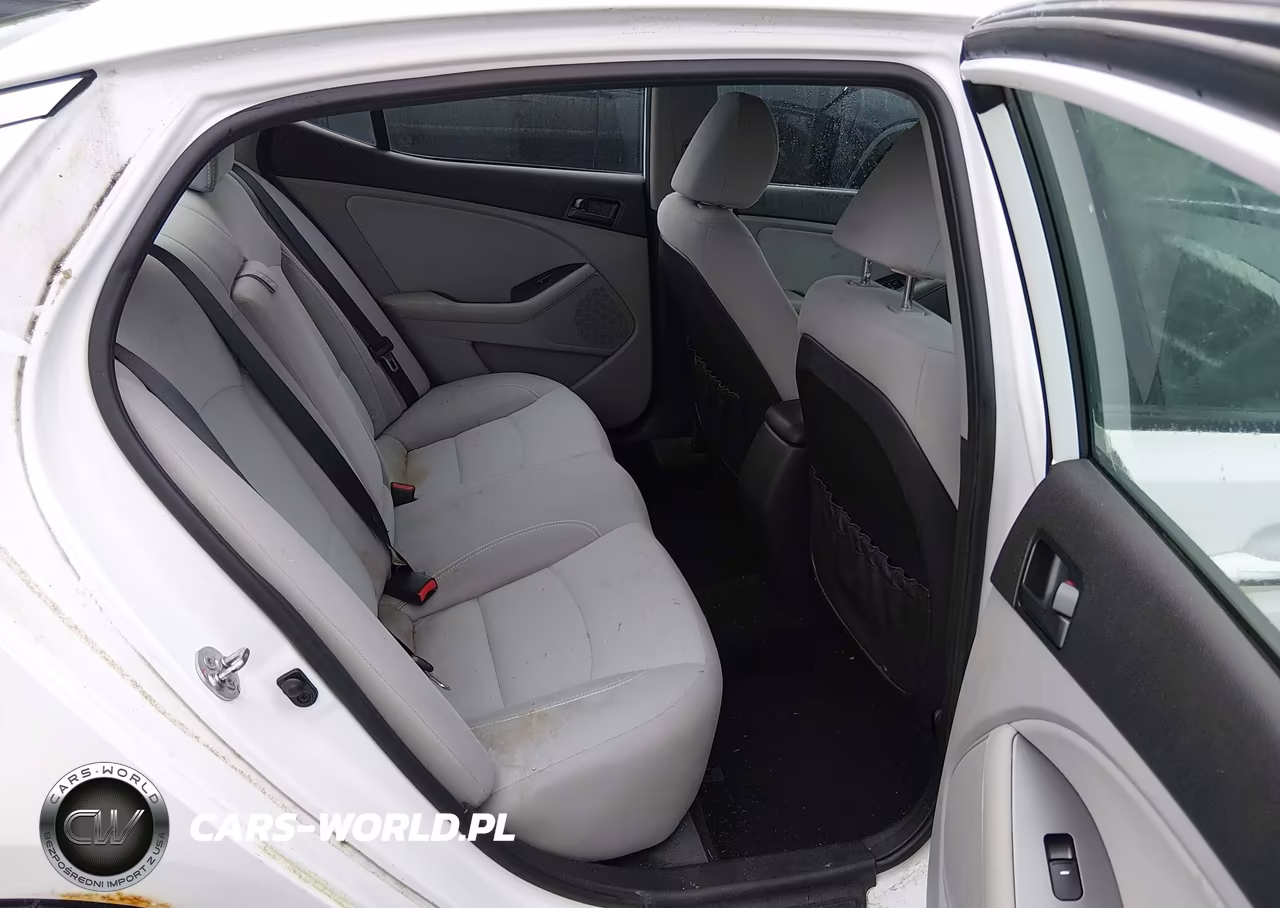 2013 Kia Optima Lx VIN:5XXGM4A77DG186341 - 8