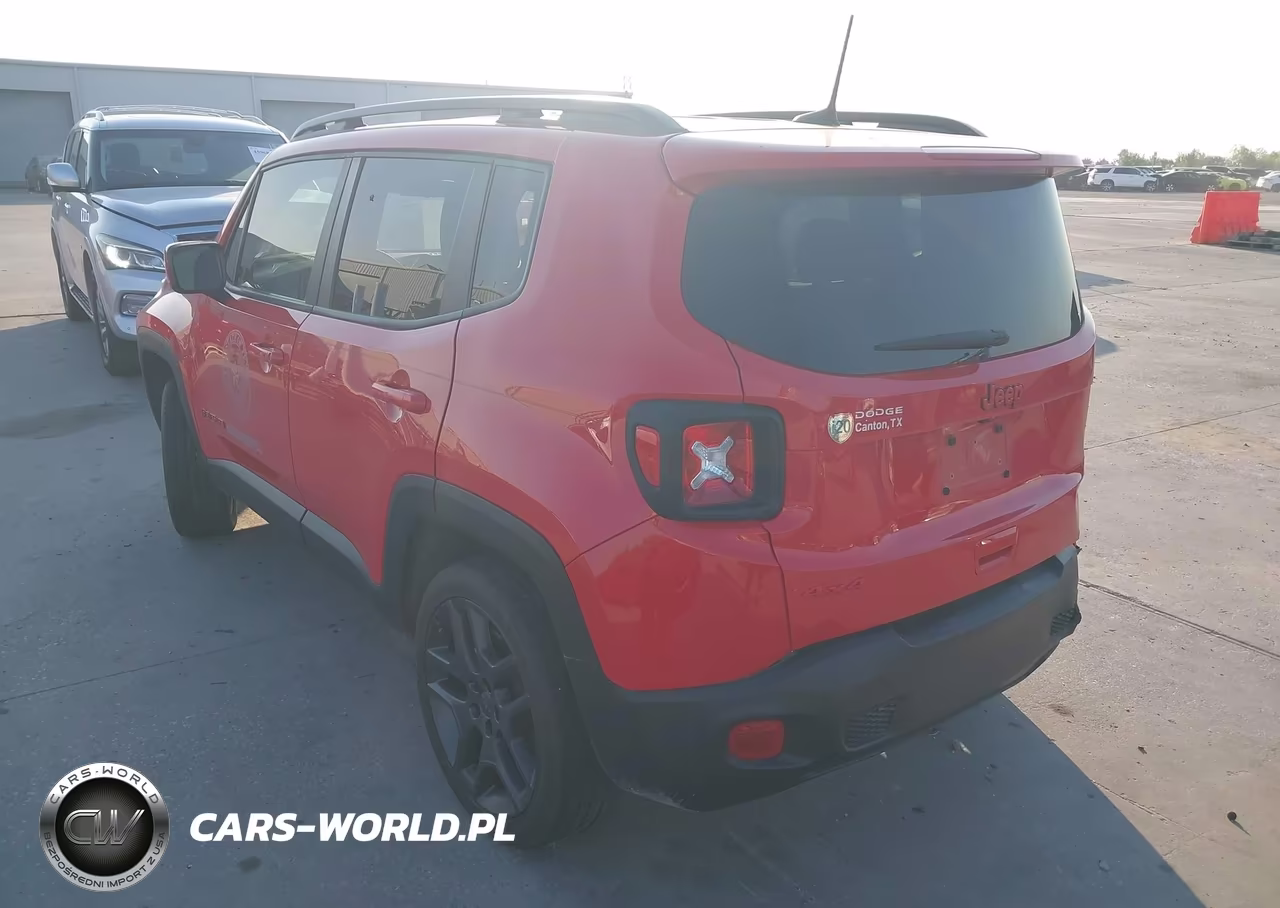2022 Jeep Renegade (Red) Edition 4X4 VIN:ZACNJDB14NPN50946 - 3