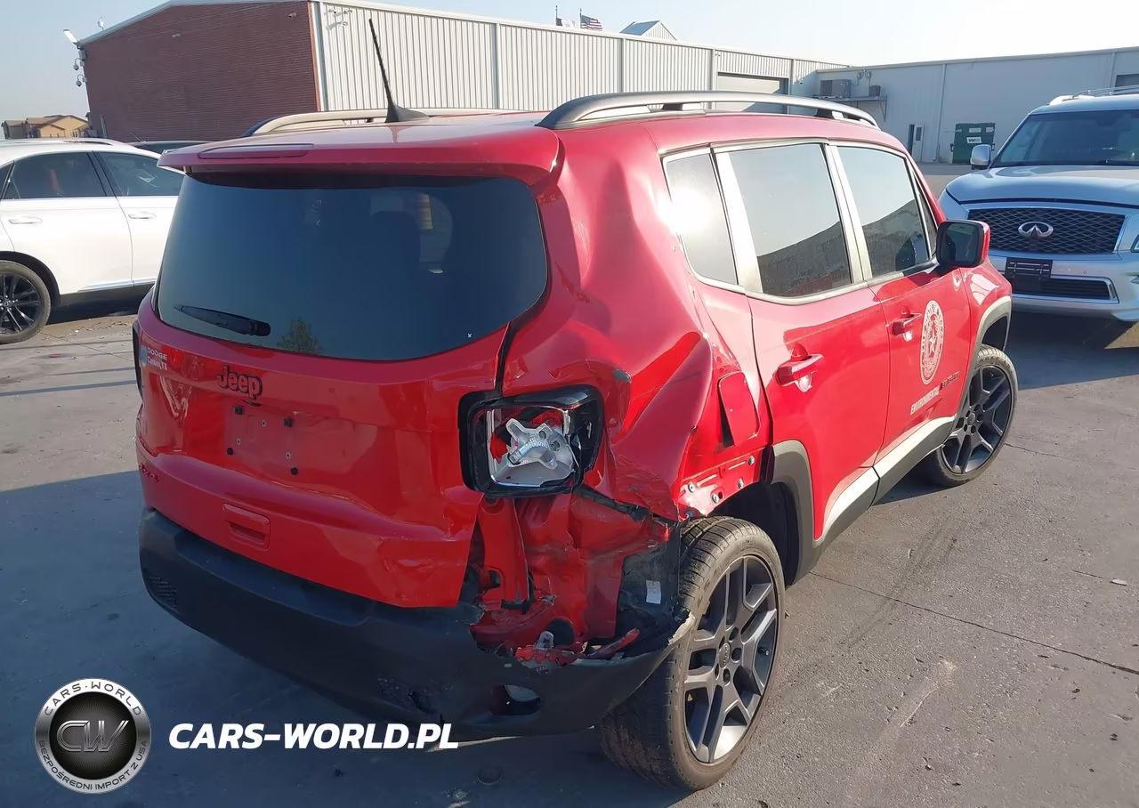 2022 Jeep Renegade (Red) Edition 4X4 VIN:ZACNJDB14NPN50946 - 4