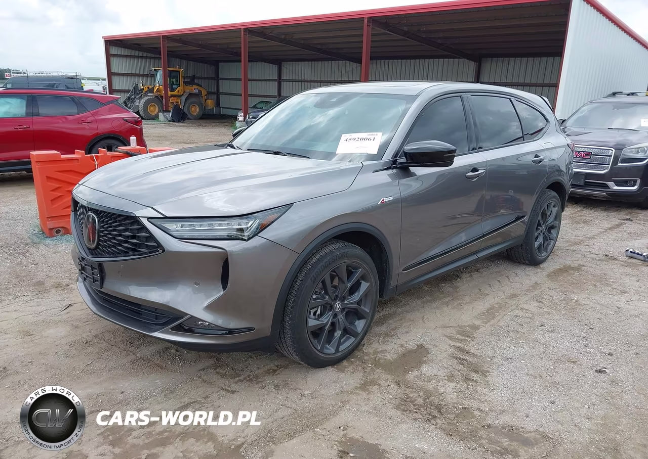 2022 Acura Mdx A-Spec Package VIN:5J8YE1H0XNL011013 - 2
