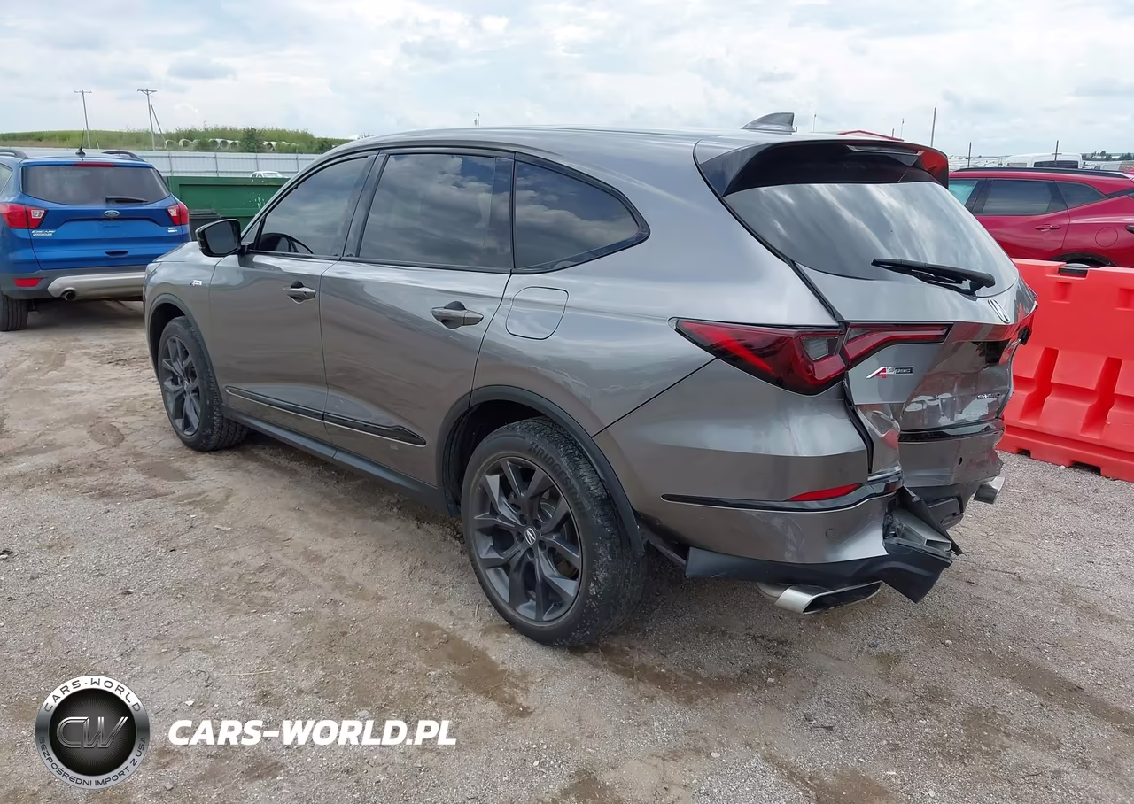 2022 Acura Mdx A-Spec Package VIN:5J8YE1H0XNL011013 - 3