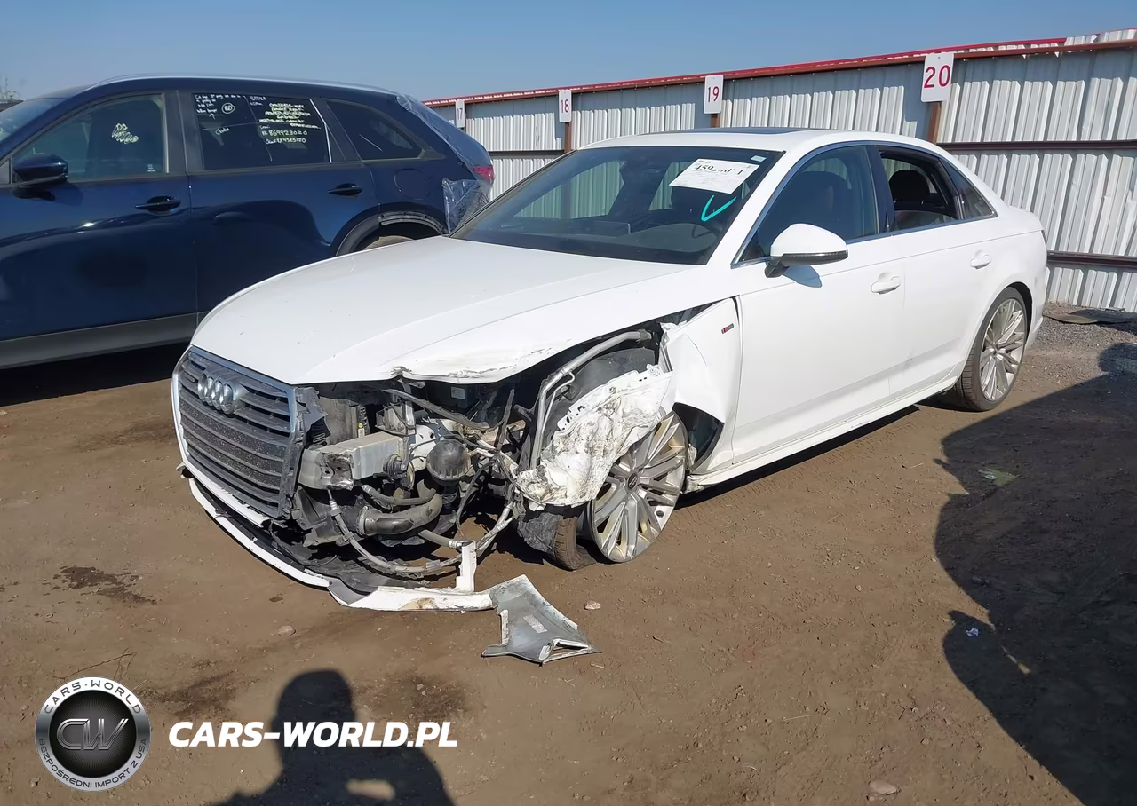 2017 Audi A4 Premium Plus VIN:WAUENAF46HN039503 - 2