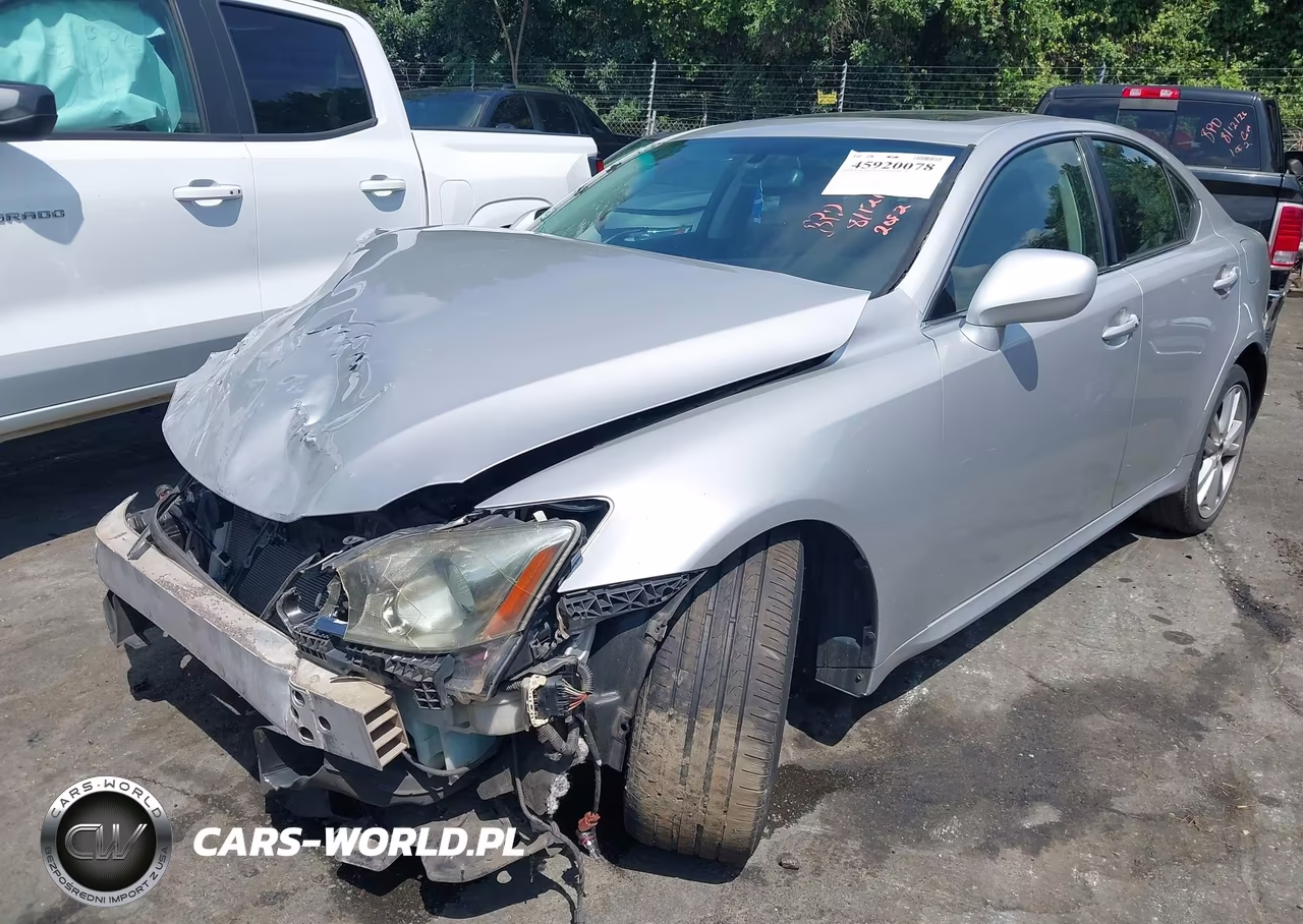 2007 Lexus Is 250 VIN:JTHCK262075012706 - 2