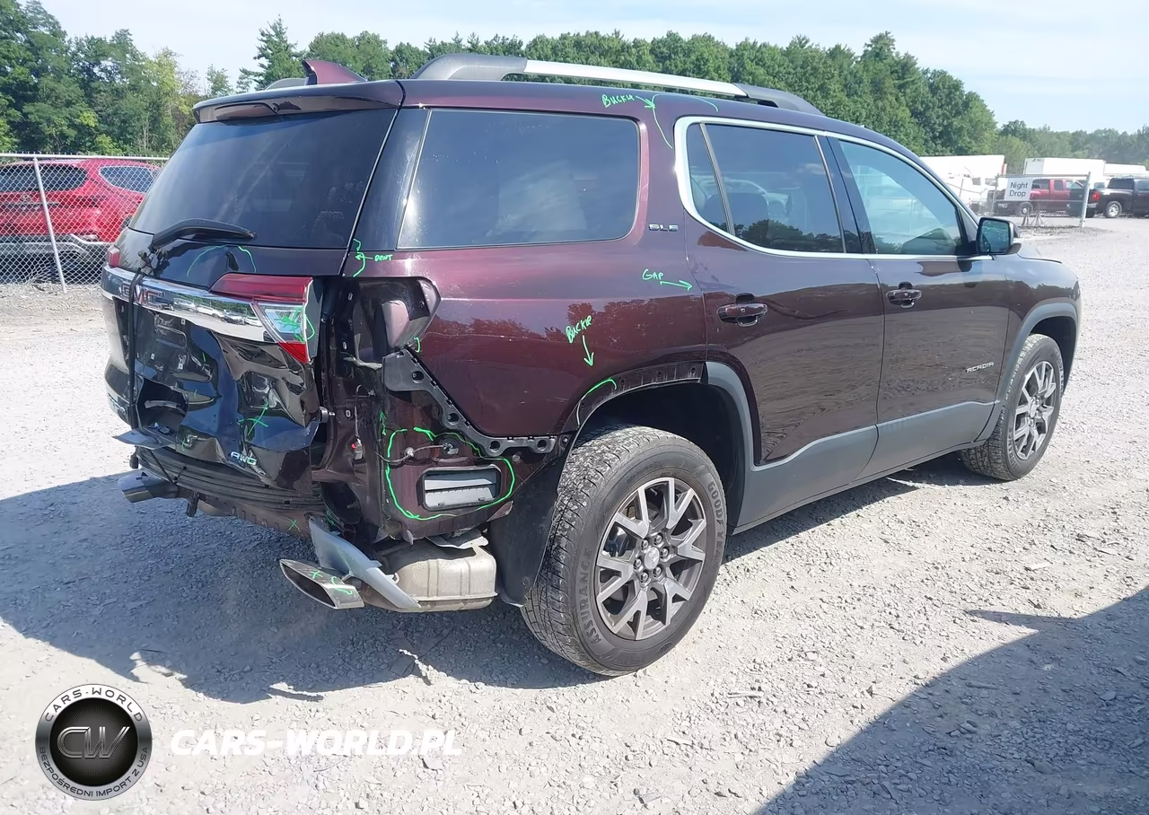 2020 GMC Acadia Fwd Sle VIN:1GKKNRLS3LZ196905 - 4