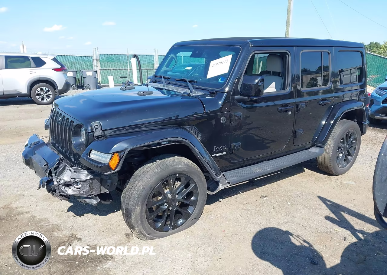 2021 Jeep Wrangler Unlimited High Altitude 4X4 VIN:1C4HJXEN1MW786746 - 2