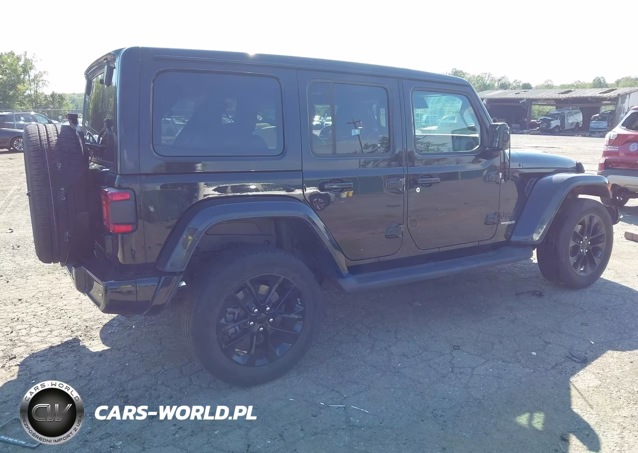 2021 Jeep Wrangler Unlimited High Altitude 4X4 VIN:1C4HJXEN1MW786746 - 4