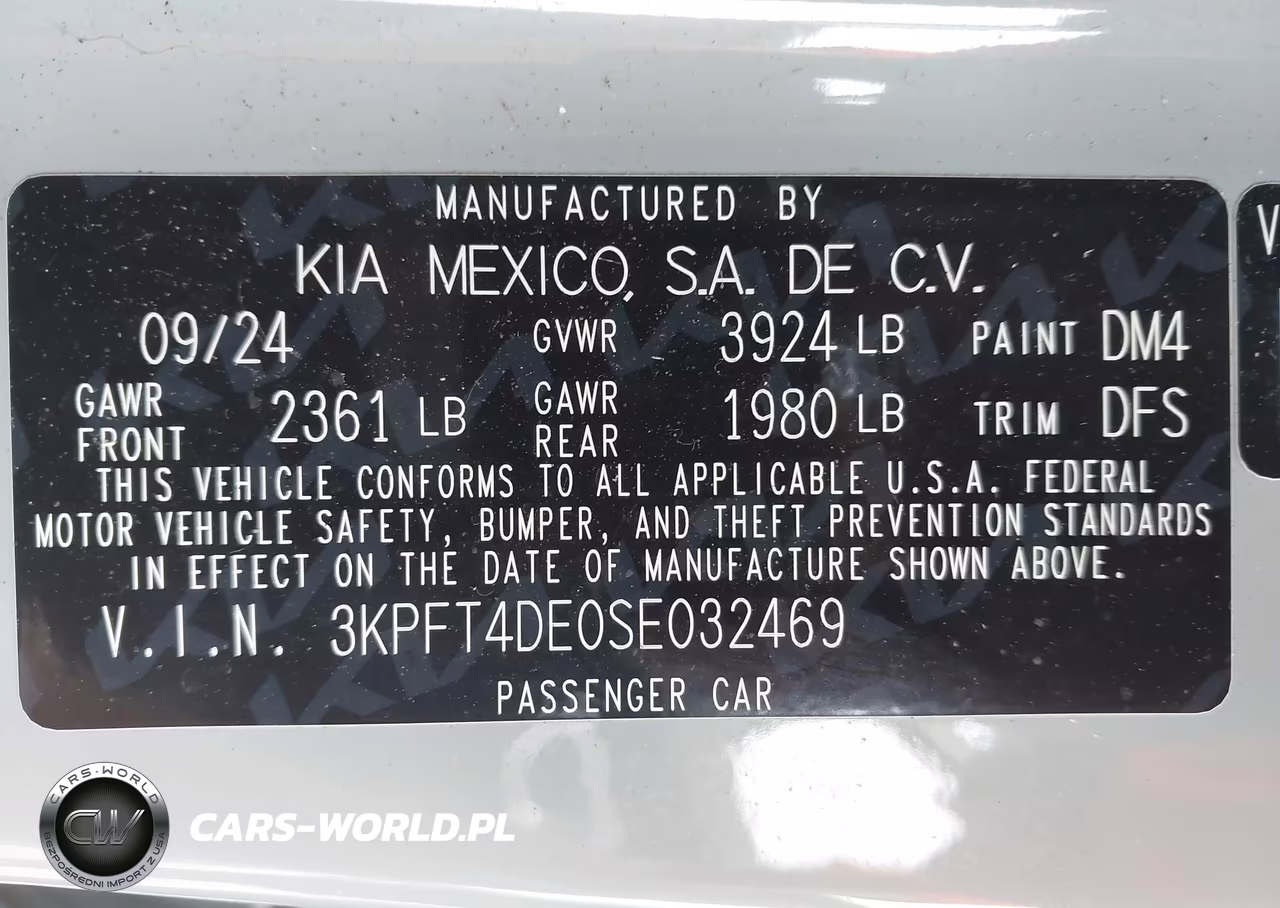 2025 Kia K4 Lxs VIN:3KPFT4DE0SE032469 - 9
