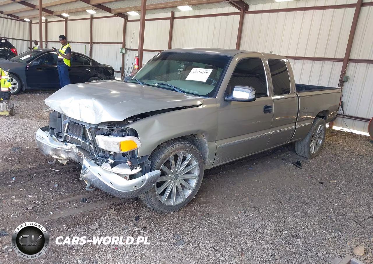2002 GMC Sierra 1500 Sle VIN:2GTEC19T321349080 - 2