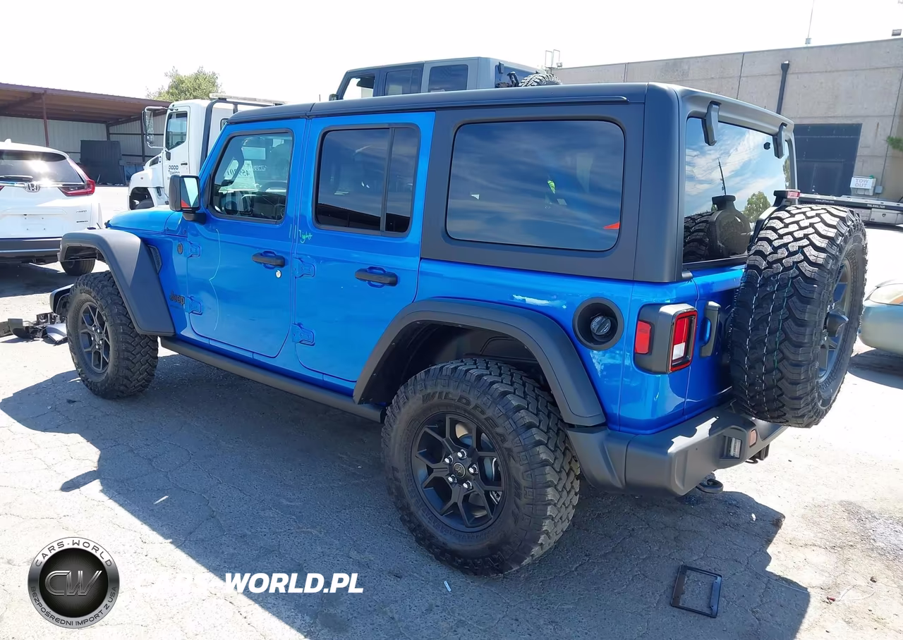 2026 Jeep Wrangler Willys 4X4 VIN:1C4PJXDG8TW258747 - 3