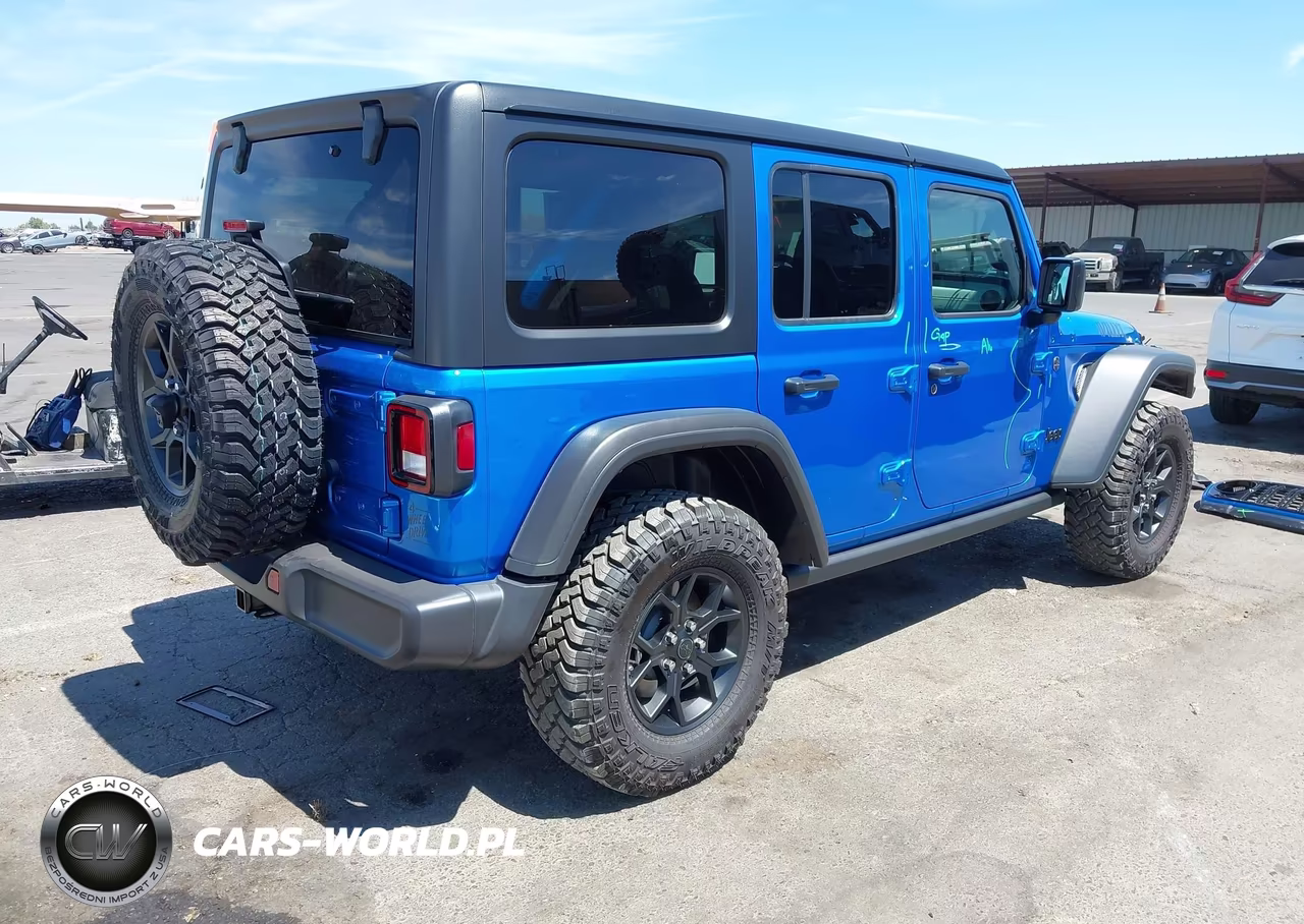 2026 Jeep Wrangler Willys 4X4 VIN:1C4PJXDG8TW258747 - 4
