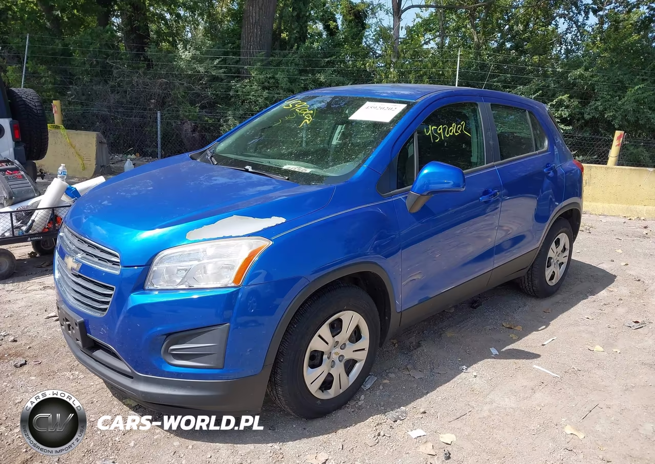 2015 Chevrolet Trax 1Ls VIN:KL7CJKSB9FB090554 - 2