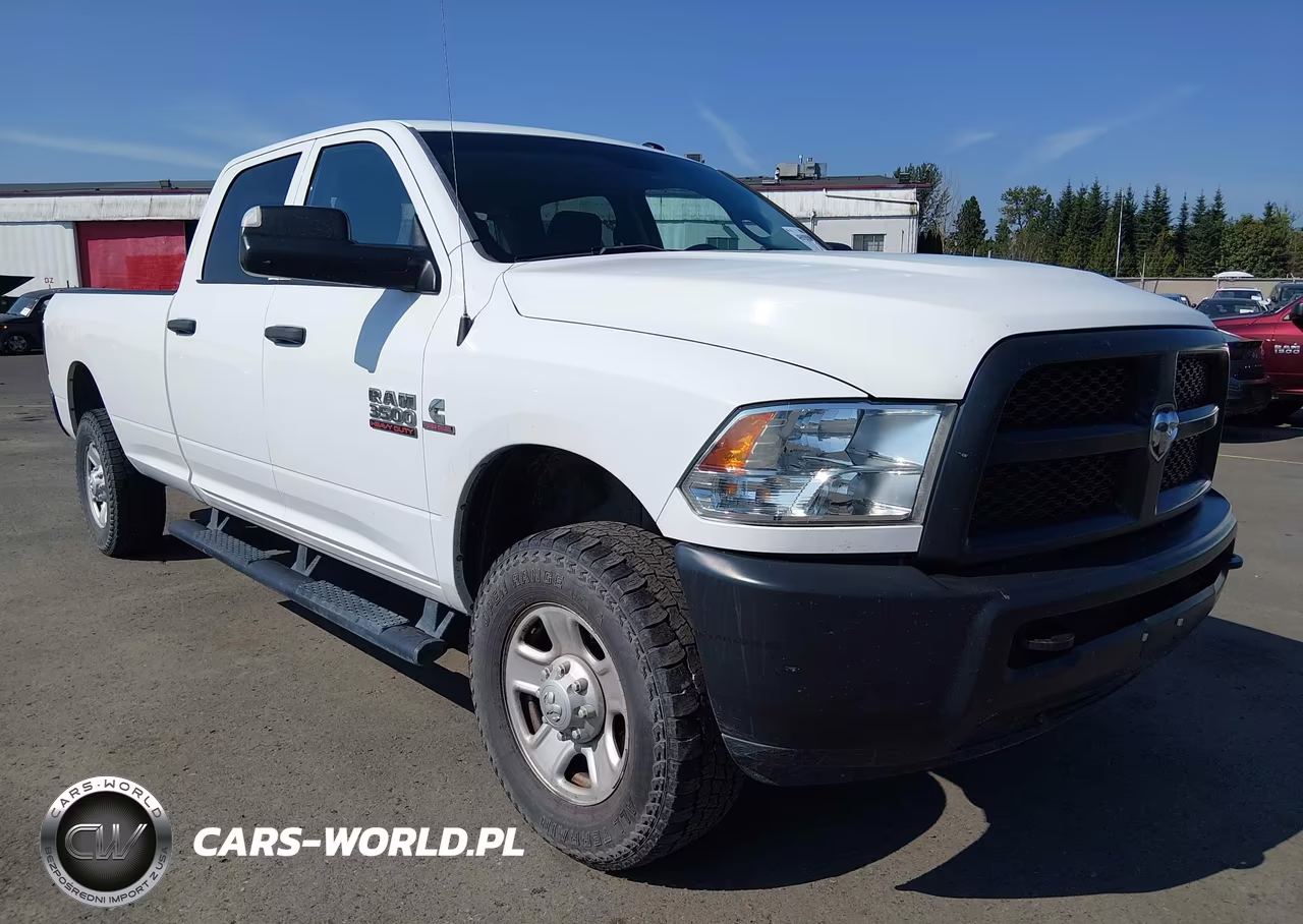 2017 Ram 3500 Tradesman 4X4 8' Box