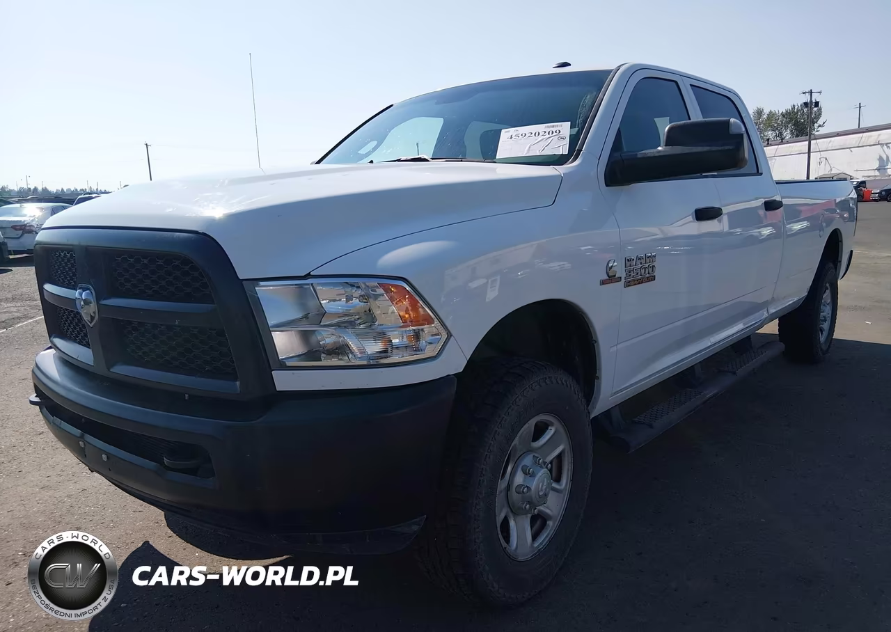 2017 Ram 3500 Tradesman 4X4 8' Box VIN:3C63R3GL3HG743061 - 2