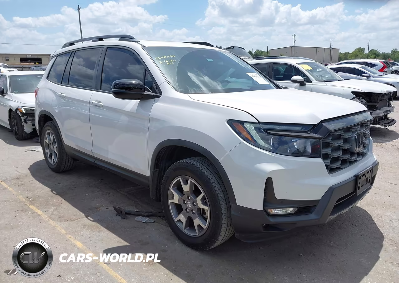 2023 Honda Passport Awd Trailsport VIN:5FNYF8H64PB024225 - 1
