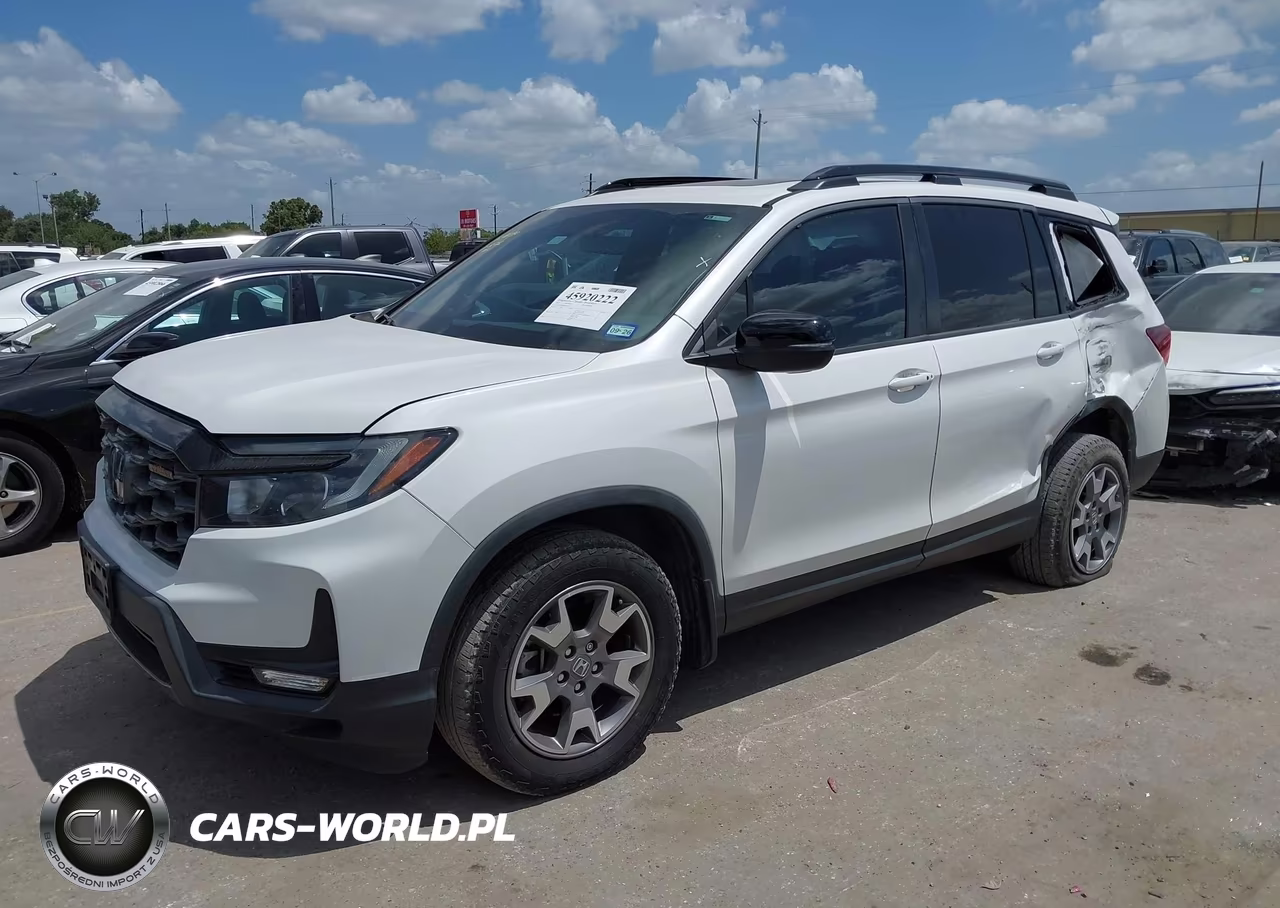 2023 Honda Passport Awd Trailsport VIN:5FNYF8H64PB024225 - 2