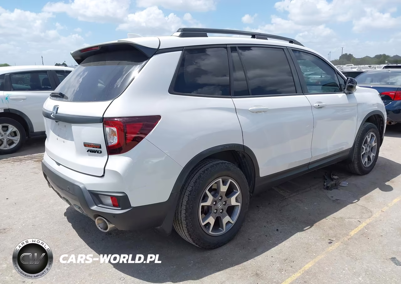 2023 Honda Passport Awd Trailsport VIN:5FNYF8H64PB024225 - 4