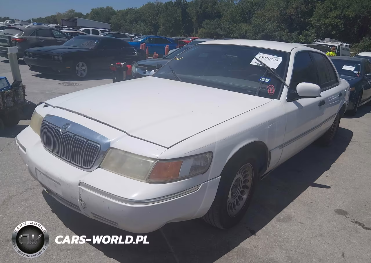2000 Mercury Grand Marquis Ls VIN:2MEFM75W8YX687762 - 2