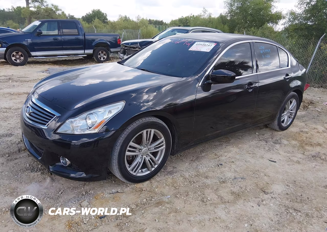 2012 Infiniti G25 Journey VIN:JN1DV6AP3CM811910 - 2