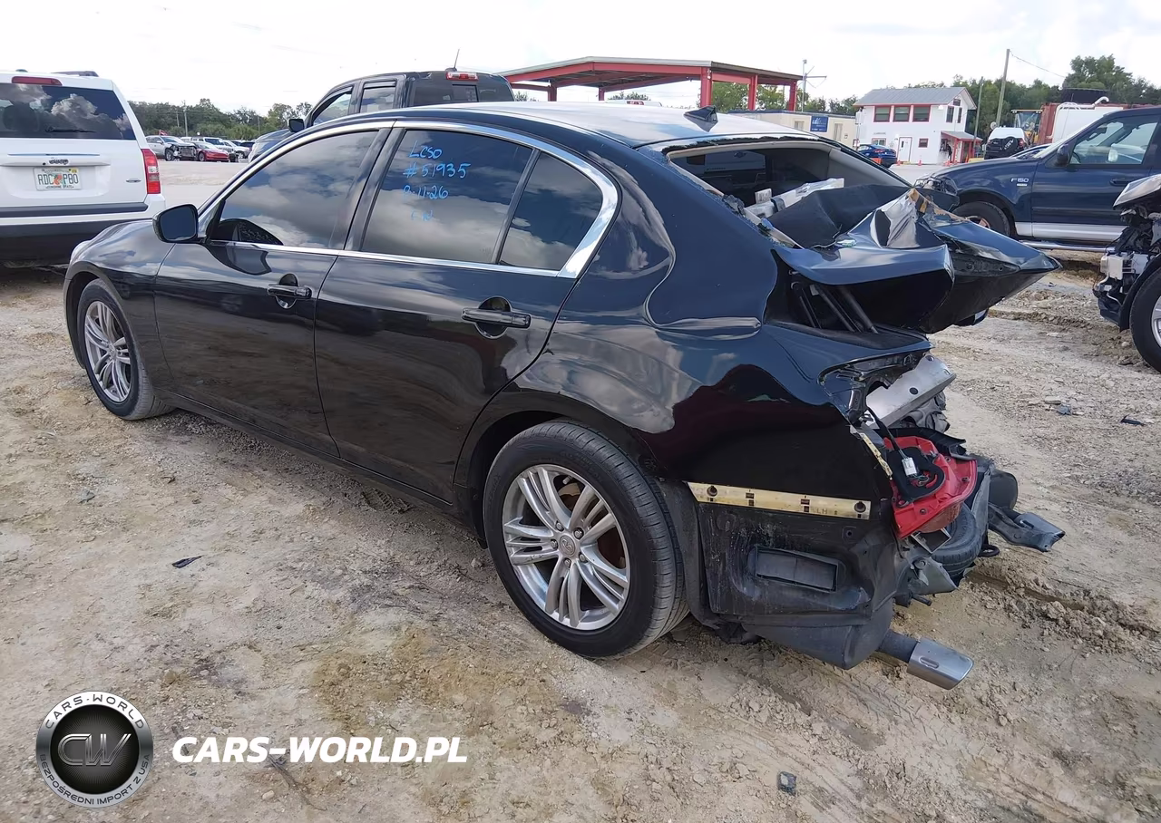 2012 Infiniti G25 Journey VIN:JN1DV6AP3CM811910 - 3