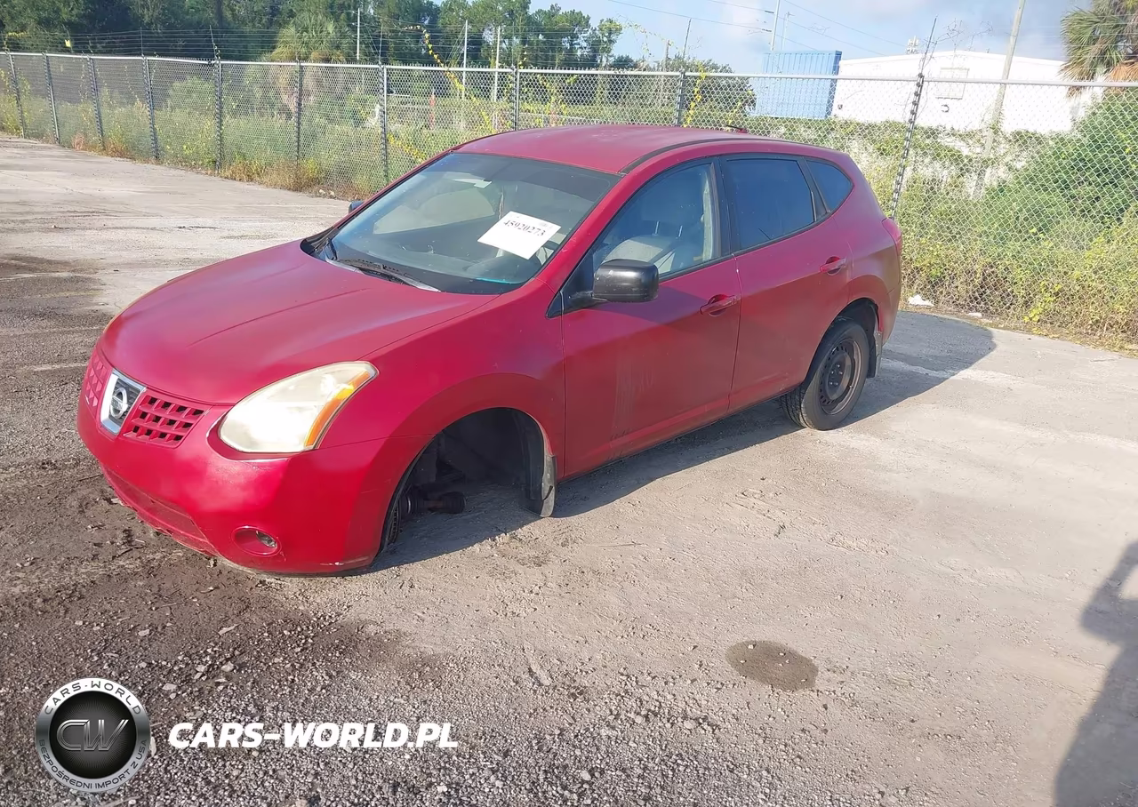 2008 Nissan Rogue S VIN:JN8AS58VX8W144051 - 2