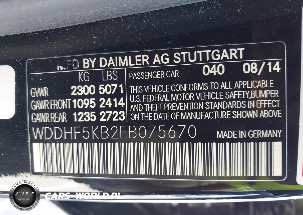 2014 Mercedes-Benz E 350 VIN:WDDHF5KB2EB075670 - 9