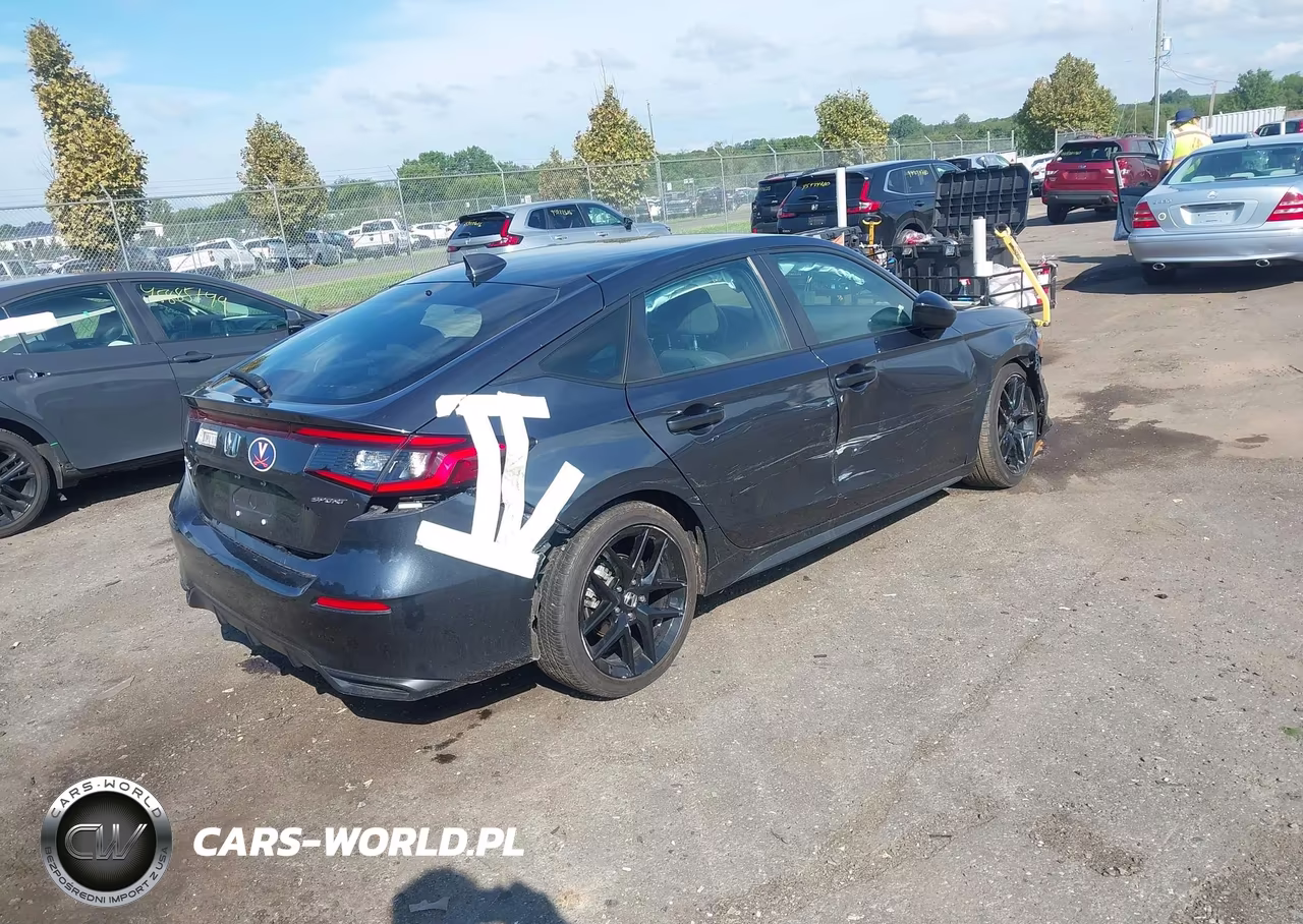 2025 Honda Civic Sedan Sport VIN:19XFL2H88SE032809 - 4
