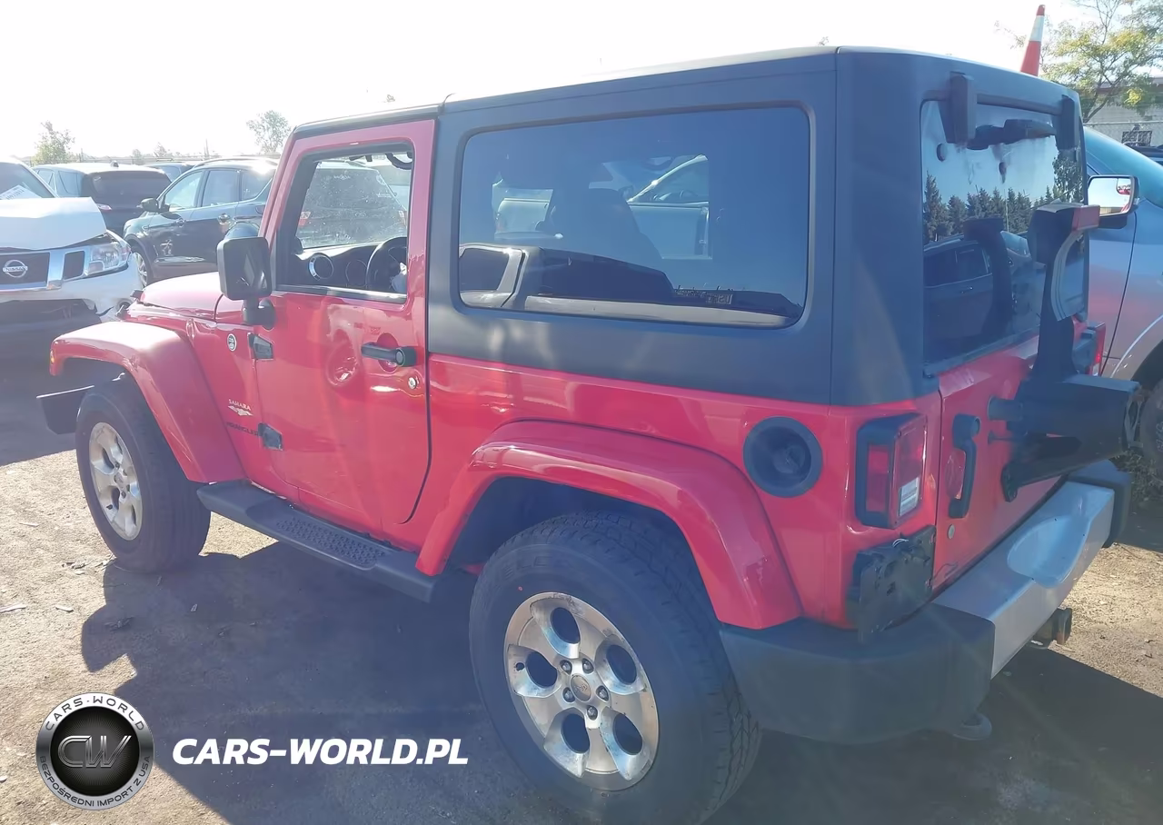 2014 Jeep Wrangler Sahara VIN:1C4AJWBG8EL318226 - 3
