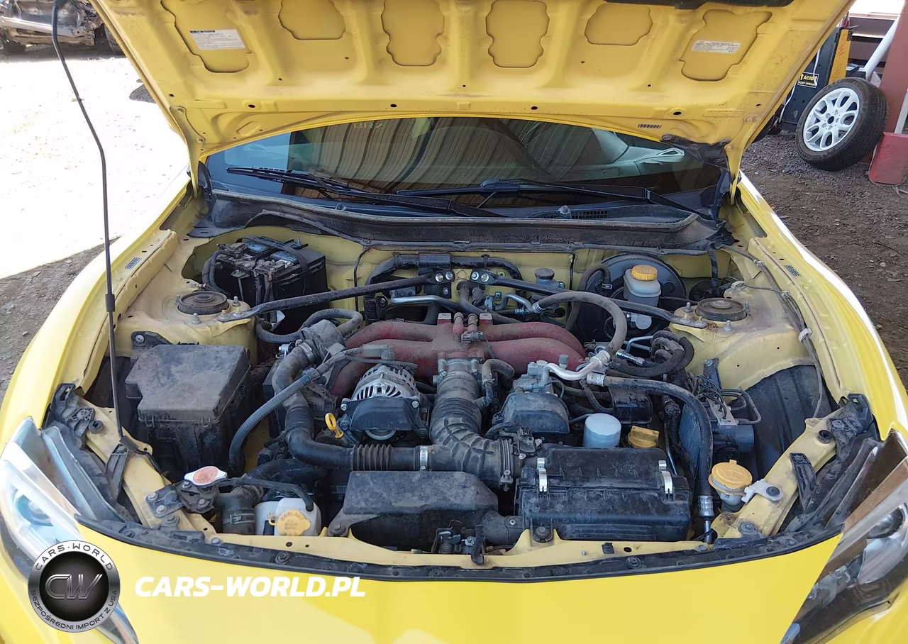 2017 Subaru Brz Series. Yellow VIN:JF1ZCAC12H9602033 - 10