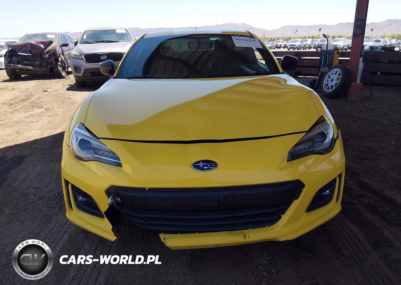 2017 Subaru Brz Series. Yellow VIN:JF1ZCAC12H9602033 - 12