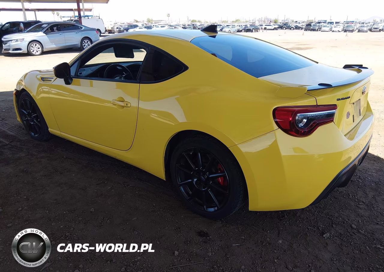 2017 Subaru Brz Series. Yellow VIN:JF1ZCAC12H9602033 - 3
