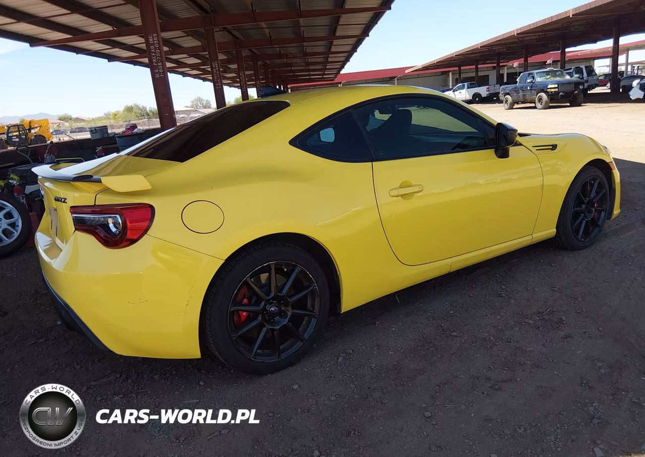 2017 Subaru Brz Series. Yellow VIN:JF1ZCAC12H9602033 - 4