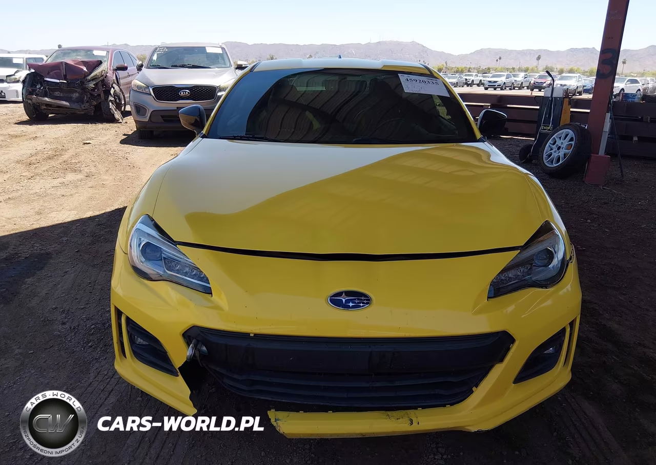 2017 Subaru Brz Series. Yellow VIN:JF1ZCAC12H9602033 - 6