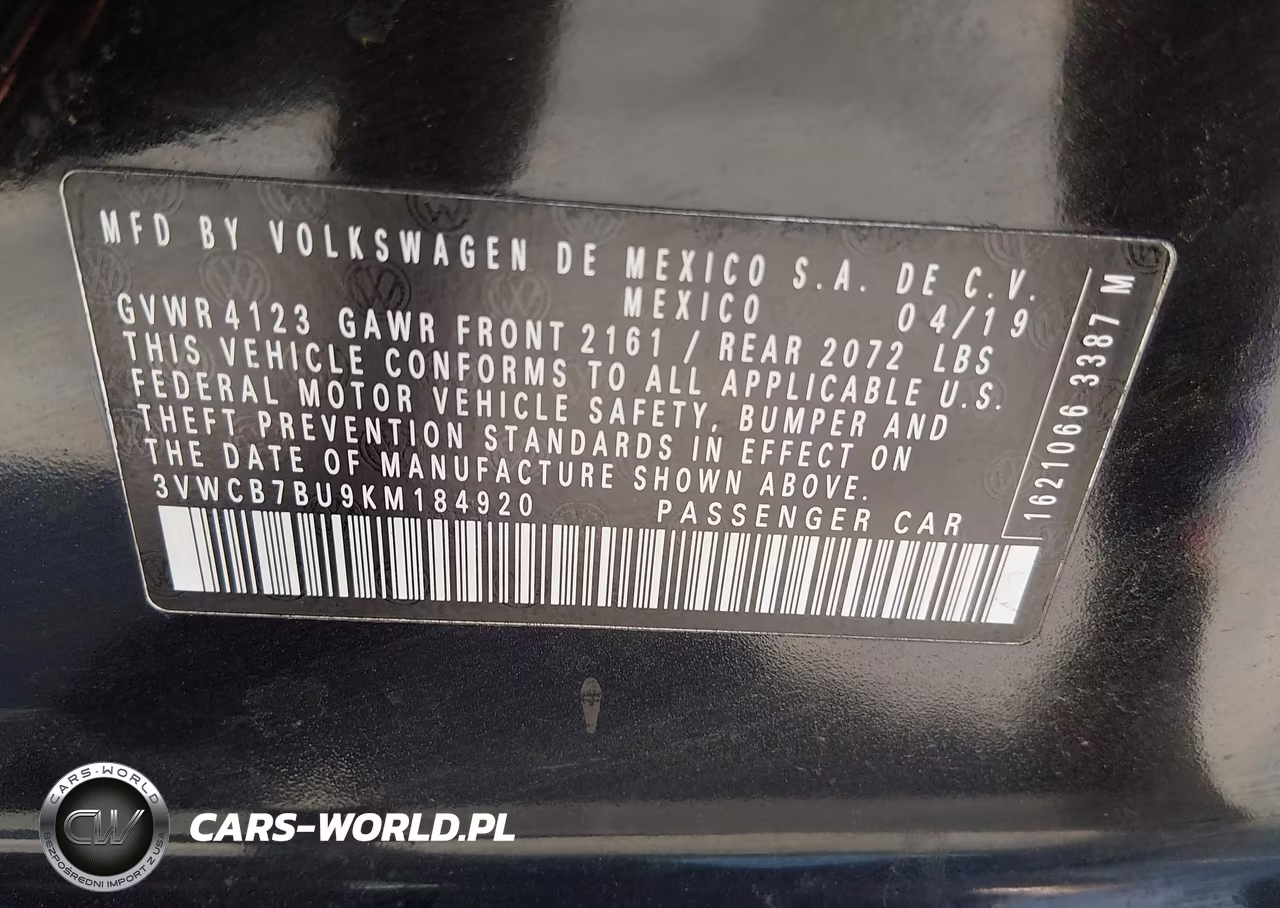 2019 Volkswagen Jetta 1.4T R-Line-1.4T S-1.4T Se VIN:3VWCB7BU9KM184920 - 9