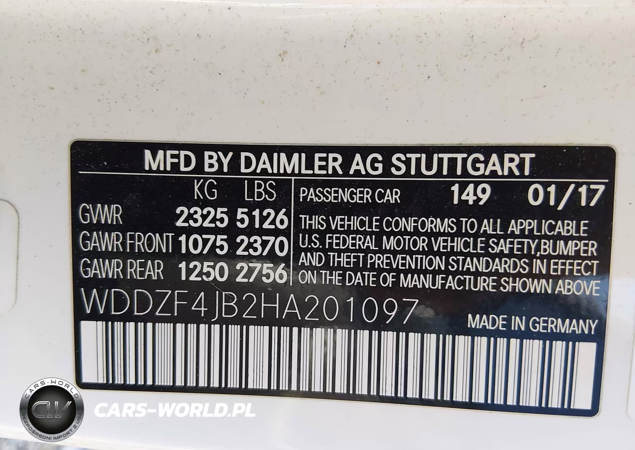 2017 Mercedes-Benz E 300 VIN:WDDZF4JB2HA201097 - 9