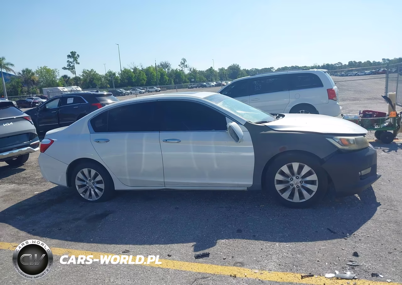 2015 Honda Accord Ex-L V-6 VIN:1HGCR3F81FA034602 - 13