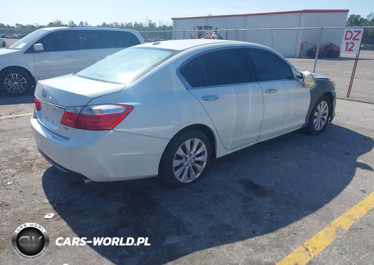 2015 Honda Accord Ex-L V-6 VIN:1HGCR3F81FA034602 - 4