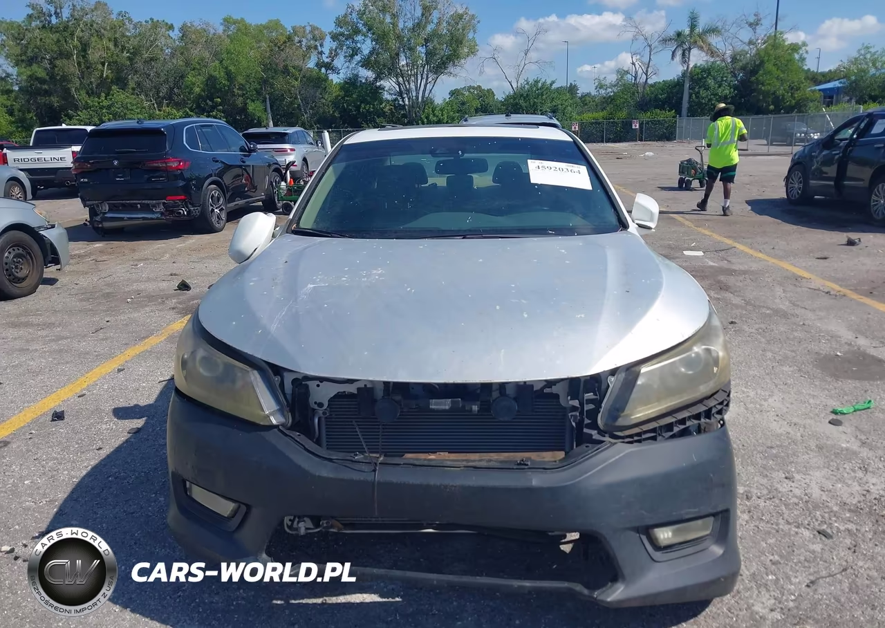 2015 Honda Accord Ex-L V-6 VIN:1HGCR3F81FA034602 - 6