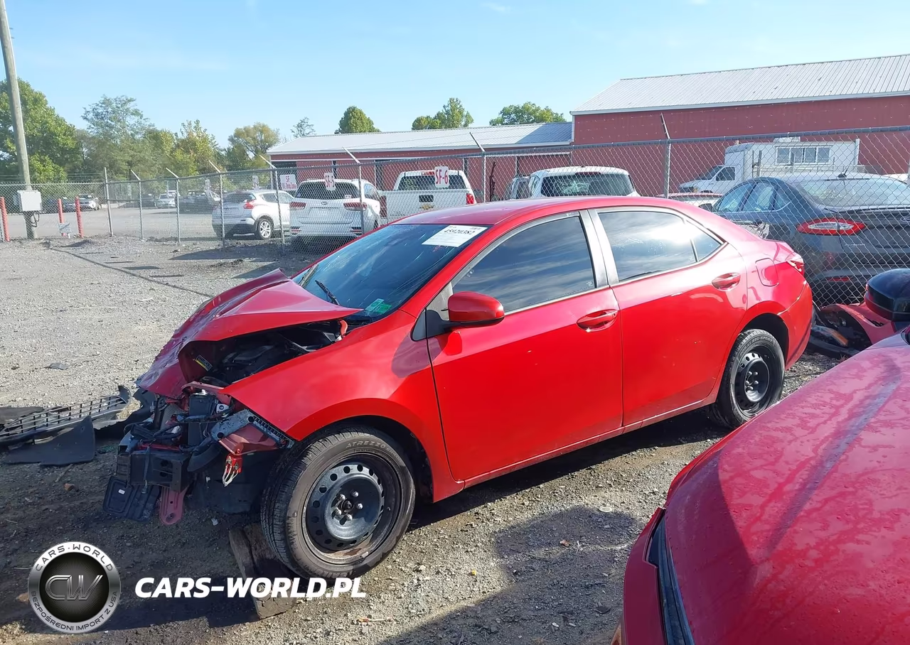 2017 Toyota Corolla Le VIN:2T1BURHEXHC819553 - 2