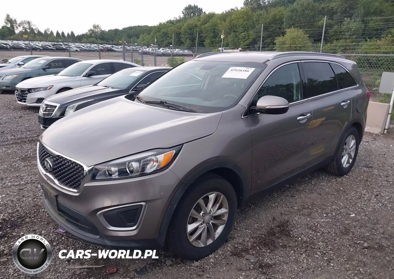 2016 Kia Sorento 2.4L Lx VIN:5XYPG4A39GG059725 - 2